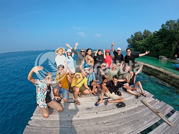 Open Trip Pulau Harapan Foto Jelajah Pulau