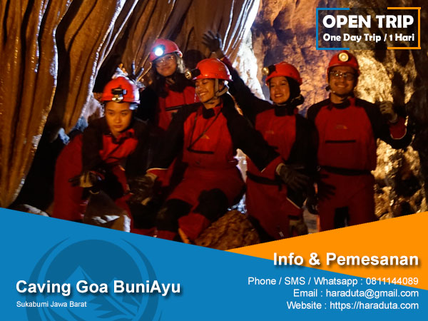 Open Trip Caving Goa Buniayu Sukabumi