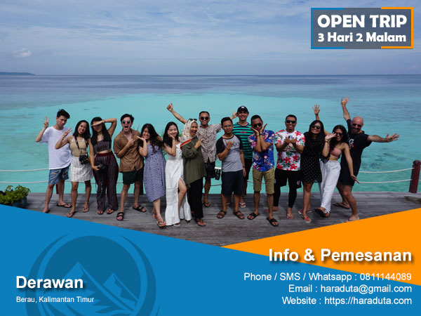 Open Trip Derawan 3 Hari 2 Malam