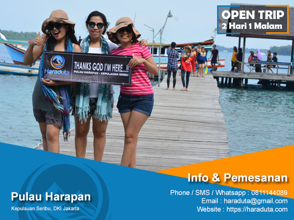 Open Trip Pulau Harapan