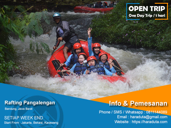 Open Trip Rafting Pangalengan Bandung