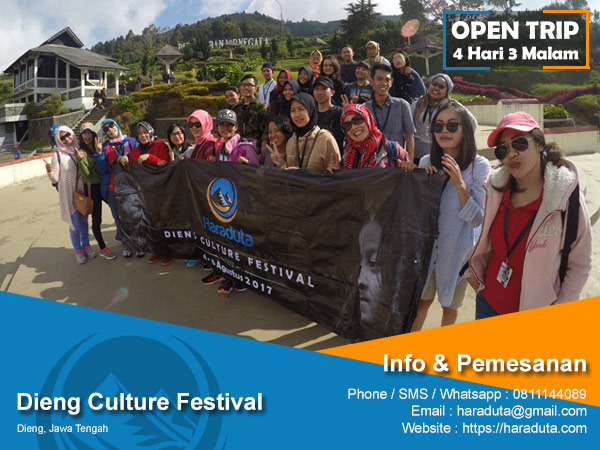 Open Trip Dieng Culture Festival