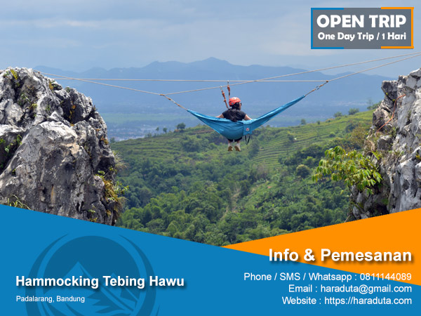 Open Trip Hammocking Tebing Hawu Padalarang