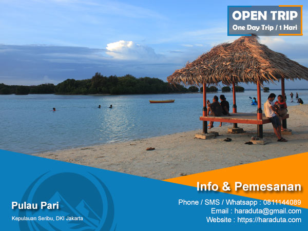 Open Trip Pulau Pari 1 Hari
